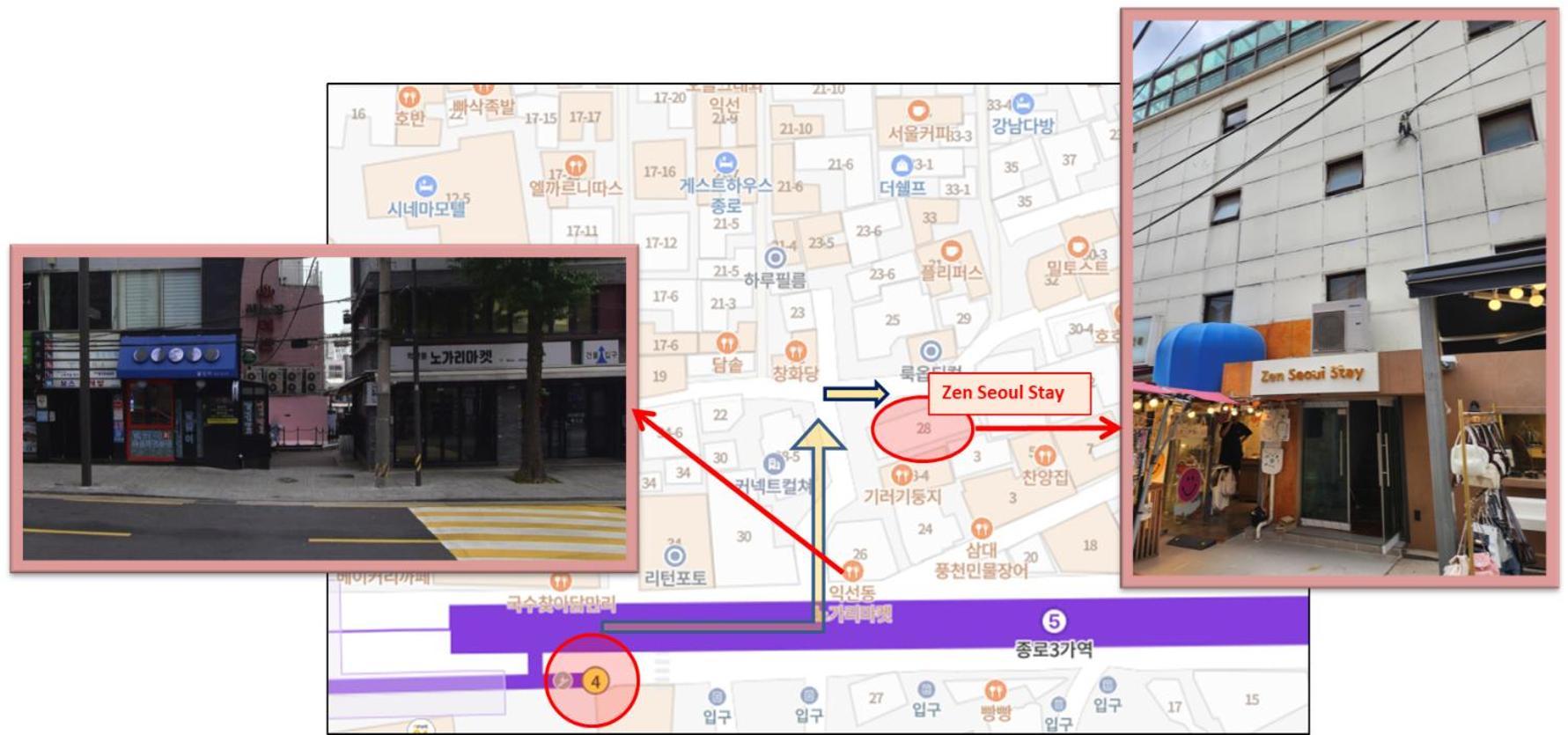 Zen Seoul Stay Luaran gambar